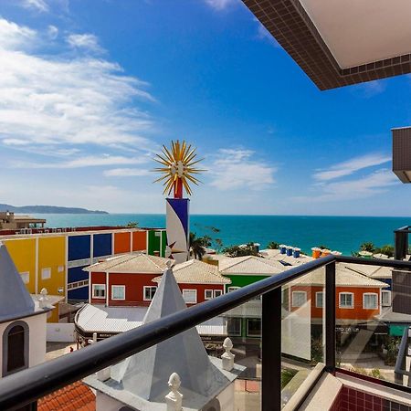 Aion Suites 303 - Lindo Apartamento Com Vista Para O Mar, A 60M Da Praia De Bombinhas, Com Piscina E Academia No Rooftop. Eksteriør billede