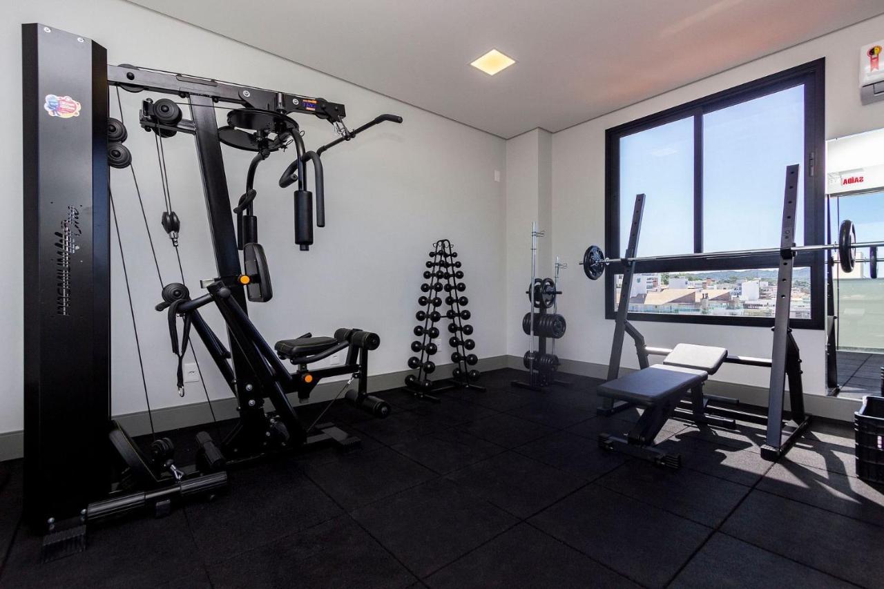 Aion Suites 303 - Lindo Apartamento Com Vista Para O Mar, A 60M Da Praia De Bombinhas, Com Piscina E Academia No Rooftop. Eksteriør billede